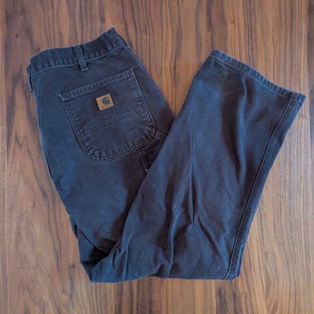 Carhartt Men's Dark Brown Pants.